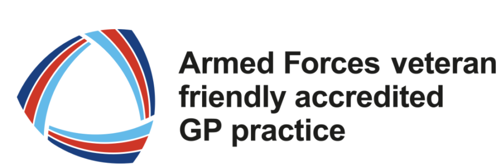 veteran friendly gp practice accreditation logo